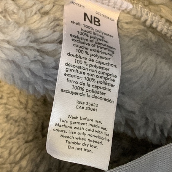 Just One You by Carter’s Gray Sherpa Footed Baby Elephant Snowsuit - Picture 9 of 12